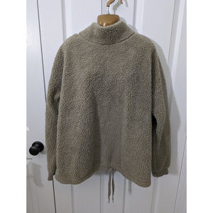 KOOLABURRA Fleece Sweatshirt Pullover by UGG Mock turtleneck Sz 1X Gray